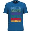 Equitatus1991 T-Shirt Equitazione Uomo Arcobaleno Barrel On The Beach Navy