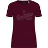 Equitatus1991 T-Shirt Equitazione Donna Moon Bordeaux