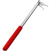 Anley Asta portabandiera telescopiche portatili da 4 piedi (120 cm), ANLEY Staffa portatile con clip - Acciaio inossidabile allungabile con impugnatura antiscivolo - Asta portabandiera pieghevole