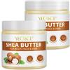 P-beauty Crema corpo al burro di karité,100% naturale per la cura dell