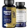 J.armor Pharma Testosterone Stimolante Uomo - Testo Booster 19 Ingredienti Maca Tribu
