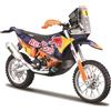 Burago Bburago B18-51086 Bull 1:18 WRB Cycle-KTM 450 Rally Factory Edition 2019 (Pilota: Prezzo Toby), Arancione