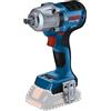 Bosch Professional 18V System Avvitatore a massa battente a batteria GDS 18V-450 PC (coppia di serraggio 450 Nm e di distacco 800 Nm, senza batteria/caricabatteria)