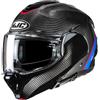 HJC, Casco Moto Modulare F100 CARBON STAN MC21, S