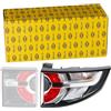 HELLA 2SD 354 831-041 Luce posteriore, Ibrida, Sezione esterna/Sezione elevata ECE/CCC, per veicolo circolazione Sx/per veicolo circolazione Dx, Dx