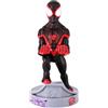 Cableguys Marvel Miles Morales Supporto Controller e Telefono - Porta Cellulare Compatibile con Xbox, PlayStation e la Maggior Parte dei Controller, Accessori Gaming per Scrivania e Postazione Gamer