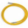 Maral Tubo per gas cucina 4 mt flessibile, Dotato di guarnizione, Attacco FXF, A norma EN 15266
