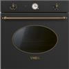 Smeg Forno Smeg SF68C1AO Ventilato da Incasso Classe Energetica A Capacità 70 Lt Colore Antracite Estetica Coloniale