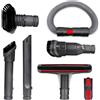 SOBEAU Kit Accessori per Dyson V7 V8 V10 V11 V15 Aspirapolvere, 7 in 1 Spazzola di Ricambio per Dyson, per Casa,Ufficio, Sedili Auto