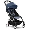 Stokke YOYO Black Frame with YOYO 6+ Color Pack (Air France Blue)