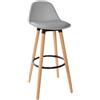 ATMOSPHERA CREATEUR D'INTERIEUR Sgabello da bar Maxon grigio - Atmosphera
