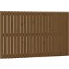vidaXL Testata a muro marrone miele 140x3x90 cm in legno di pino massiccio