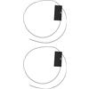 OTOTEC 2Pcs M.2 Antenna Interna Wireless 2.4GHz/5GHz WiFi Bluetooth Card per Laptop