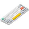 nuphy Halo65 V2 Tastiera meccanica senza fili con cappucci per tasti PBT, 65% tastiera da gioco personalizzata hot-swap, compatibile con QMK/VIA, BT5.0/USB-C/2,4 GHz, switch White Blush