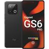 Gigaset Smartphone Gigaset GS6 PRO - 256 GB + 8 GB di RAM - Processore octa-core 5G - Tripla fotocamera da 64+8+2 MP - Batteria da 5.300 mAh (rimovibile) - Android 15 - Made in Germany, nero
