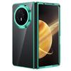 GIOPUEY Cover Compatibile con Honor Magic V3, Alta Trasparenza Custodia, Materiale PC Rigido Case，Nessun Ingiallimento, Nessuno Sbiadimento - Green