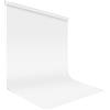 HOTUT Sfondo Fotografico Bianco,1,8×2,8m Sfondo Foto Video Resistente alle Rughe,Professionale Fondale Fotografico Pieghevole Lavabile per Studio Fotografia,Foto,Riunioni Online,Video Brevi