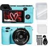 TYUANDOUER A6400 A6300 A6100 - Custodia per fotocamera e kit di accessori per schermo LCD, custodia in silicone morbido per fotocamera digitale Sony Alpha A6400 A6300 A6100