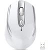 PINKCAT Mouse Senza Fili 2.4G DPI Regolabile Senza Fili 6 Tasti Laterali Regolabili, Mouse Wireless con Ricevitore USB, 3 Livelli DPI Regolabile per Laptop PC Computer Tablet Windows Linux