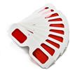 Othmro 20 pezzi occhiale rosso cartone bianco 3d per video virtuali 3D DVD videogiochi fumetti
