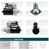 HOFFER Motorino d'avviamento OPEL VAUXHALL DAEWOO 1,6 1,4 01202001 25192219