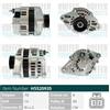 HOFFER Alternatore per NISSAN 1,6 1,4 231000E701 A005T03092 231000E705 A5T03092