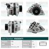 HOFFER Alternatore MITSUBISHI 2,5 1800A007 A005TG0491 A005TG0491AM A005TG0491ZT