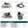 HOFFER Motorino d'avviamento KIA 2,9 361004X900 361004X901 361004X902