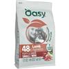 Oasy monoprotein formula cane puppy & junior small mini agnello 800 gr