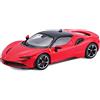 Burago Bburago B18-36911 Ferrari Signature SF90 Stradale Super Car - Scala 1:43, Rosso
