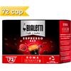 Bialetti 288 Capsule Caffè Bialetti Miscela ROMA Gusto Intenso Originali Sistema Bialetti