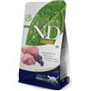 N&D - Natural & Delicious N&D Adult Cat Agnello e Mirtillo Grain Free crocchette gatto 1,5 Kg
