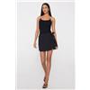 Tezenis Gonna Pantalone In Tela Di Viscosa Donna Nero