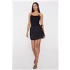 Tezenis Gonna Pantalone In Tela Di Viscosa Donna Nero