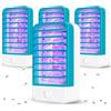 chujayng 4 Pezzi Elettrica Antizanzare,Elettrica Atossica e Sicura,UV Anti Trappola Zanzare,Presa per Casa Interno per Casa Interno Cucina Soggiorno