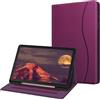 FINTIE Custodia per Samsung Galaxy Tab S6 Lite 10.4'' 2024/2022/2020 (SM-P620/P625/P613/P619/P610/P615) con S Pen Holder - [SlimShell] Multi-angli Leggero Morbida TPU Cover Case, Viola