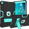 BENTOBEN Custodia per iPad Air di terza generazione, iPad Pro 10.5 2017, 3 strati, resistente, antiurto, con cavalletto protettivo per iPad Air 3 da 10.5 2019/iPad Pro da 10.5 2017, nero/menta