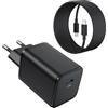 BHHB Caricatore USB C 65W GaN PPS PD Caricabatterie USB C Rapido USB Type C Ricarica Rapida Alimentatore USBC Presa Compatibile con MacBook Pro/Air, iPad, iPhone 17/16/15, Galaxy S25/S24/S23/S22 Ultra