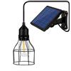 Lixada Lampada a sospensione solare E27, luce sensibile IP65, per giardino, cortile, terrazzo, balcone