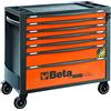 Beta RSC24AXL/7-O - Cassettiera porta attrezzi 7 cassetti, con sistema antiribaltamento, modello lungo