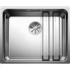 BLANCO ETAGON 500-IF 521840 Lavello da Cucina in Acciaio Inox per Basi di Lavello con Larghezza di 60 cm, Bordo Piatto IF, Acciaio Inox Satinato