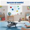 Mattoncini, modello piccolo, idrovolante costiero, regalo creativo