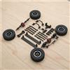 Assali e Sospensioni per Crawler RC Installazione Facile per Modellisti