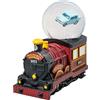 Grupo Erik Palla di Neve Harry Potter Natale - Addobbi Natalizi, Hogwarts Express con Auto Volante 14,5 x 14 x 8 cm | Palla di Vetro Decorativa: Regalo Harry Potter Gadget