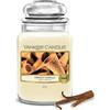 Yankee Candle Candela Profumata | Grande Barattolo alla French Vanilla| Candele a Lunga Durata: fino a 150 Ore | Regalo Perfetto per Donne