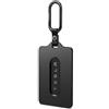 Spigen Tesla Portachiavi per Key Card, Porta Carte con Moschettone | [1 Pezzo] Accessori per Tutti i Modelli e Generazioni Tesla (~Model 3 Highland 2026, Model Y Juniper, S, X) - Nero