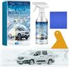 KARELLS Spray Antigelo Auto,Spray Sciogli Ghiaccio Auto,60ml Deghiacciante Vetri Auto,Sbrinatori per Parabrezza,Anti Frost Spray,Pulitore Deghiacciante e Sbrinatore,Sbrina Facile Deghiacciante,per Parabrezza