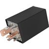 Kacepar Modulo di controllo del relè della candela di preriscaldamento per auto Kacepar compatibile con VW Golf Jetta II 1989-1991 III Variant Vento 1993-1997 Nero 191911261C 191911261A
