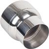 Zohisin Riduttore scarico inox tubo adattatore saldabile raccordo turbina da tre a quattro pollici in acciaio inox per impianti turbo scarico aspirazione tubazioni intermedie e collegamenti personalizzati