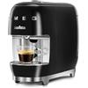 Smeg Macchina da Caffè Espresso, nera, Lavazza A Modo Mio Smeg